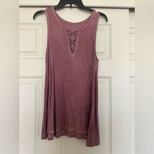 American Eagle Tank Top in Mauve